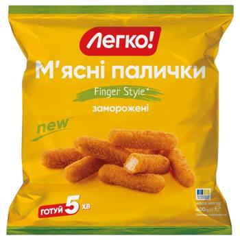 Палочки мясные Легко! Finger Style замороженные 400г
