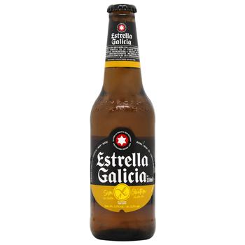 Пиво Estrella Galicia Cerveza Especial светлое 5,5% 0,33л