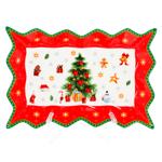 Bona Di Festive Flair Rectangular Porcelain Figured Dish 25cm