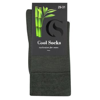 Носки Cool Socks мужские р.29-31 хаки - купить, цены на NOVUS - фото 1