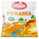 Ряжанка Мілкін 4% 400г