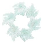 Blue Leaves Wreath Decoration