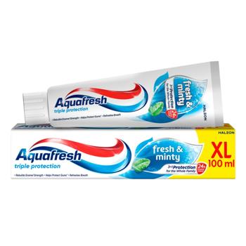 Зубна паста Aquafresh Освіжаюча-м'ятна 100мл - купити, ціни на METRO - фото 1