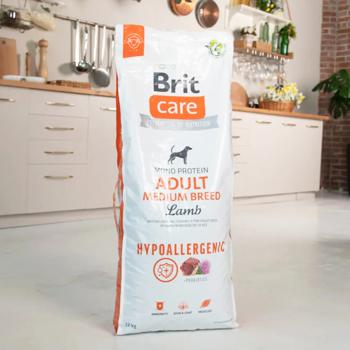 Корм сухой Brit Care Hypoallergenic с ягненком для взрослых собак средних пород 12кг - купить, цены на MasterZoo - фото 4