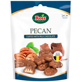 Rois Pecan Coated with Milk Chocolate 100g - buy, prices for Vostorg - photo 1