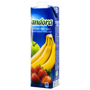 Sandora Banana-apple-strawberry Nectar 0.95l - buy, prices for COSMOS - photo 2