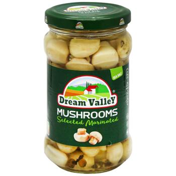 Шампиньоны Долина Желание целые 314г - купить, цены на Чудо Маркет - фото 1