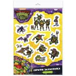 Наліпки Teenage Mutant Ninja Turtles Спритні захисники 15х20см