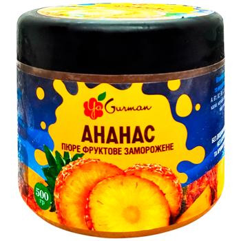 Пюре YaGurman Ананас заморожене 500г - купити, ціни на Восторг - фото 1