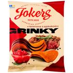 Грінки Jokers зі смаком телятина з аджикою 80г