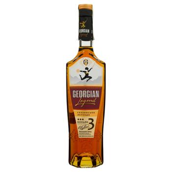 Коньяк Украины Georgian Legend 3 года 40% 0,5л