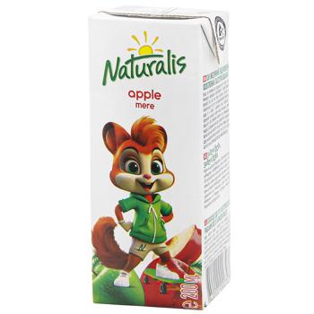Сок Naturalis Яблочный 200мл - купить, цены на Auchan - фото 2