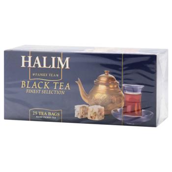 Чай чорний Halim 1,5г*25шт - купити, ціни на ЕКО Маркет - фото 1