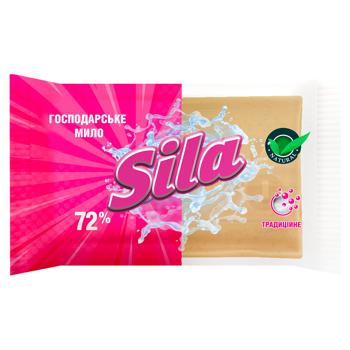 Мило господарське Sila 72% 140г - купити, ціни на Чудо Маркет - фото 1