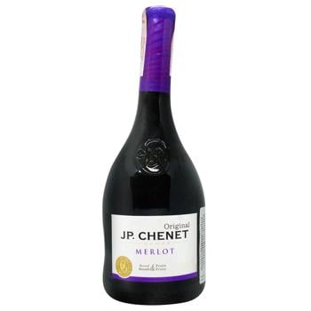 Вино J.P.Chenet Merlot красное сухое 12% 0,75л