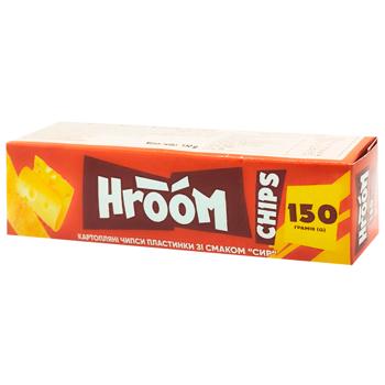 Hroom Cheese Chips 150g - buy, prices for Supermarket "Kharkiv" - photo 1