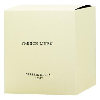 Cereria Molla Premium French Linen Scented Candle 600g - buy, prices for WINETIME - photo 1