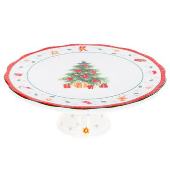 Bona Di Festive Flair Porcelain Cake Stand 20.5cm - buy, prices for WINETIME - photo 1