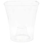 Кашпо для горщиків орхідейних квадро прозоре