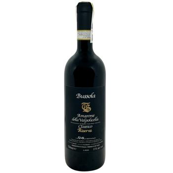 Bussola Amarone della Valpolicella Classico TB Red Semidry Wine 17% 0.75l
