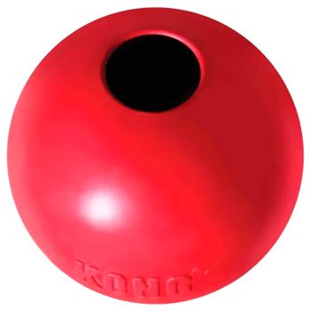 Іграшка для собак Kong Ball W/Hole М'яч з отвором M/L червоний - купити, ціни на MasterZoo - фото 3