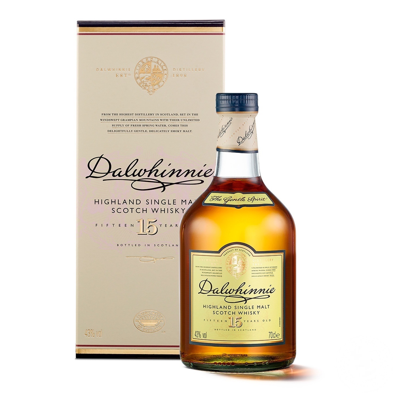 

Виски Dalwhinnie 15 лет 43% 0,7л