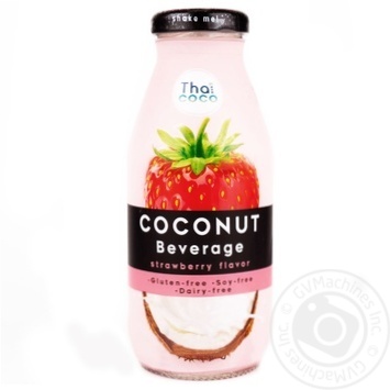 Thai Coco coconut-strawberry non-carbonated beverage 280ml - buy, prices for METRO - photo 1