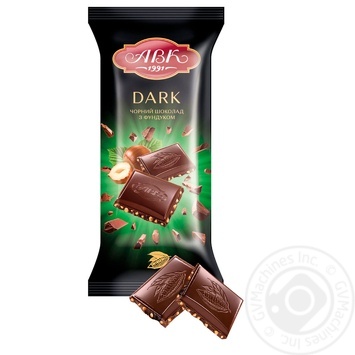 Шоколад черный АВК с фундуком 58% 90г - купить, цены на - фото 2