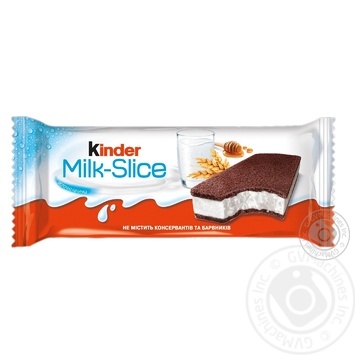 Тістечко Kinder Milk-Slice бісквітне 28г