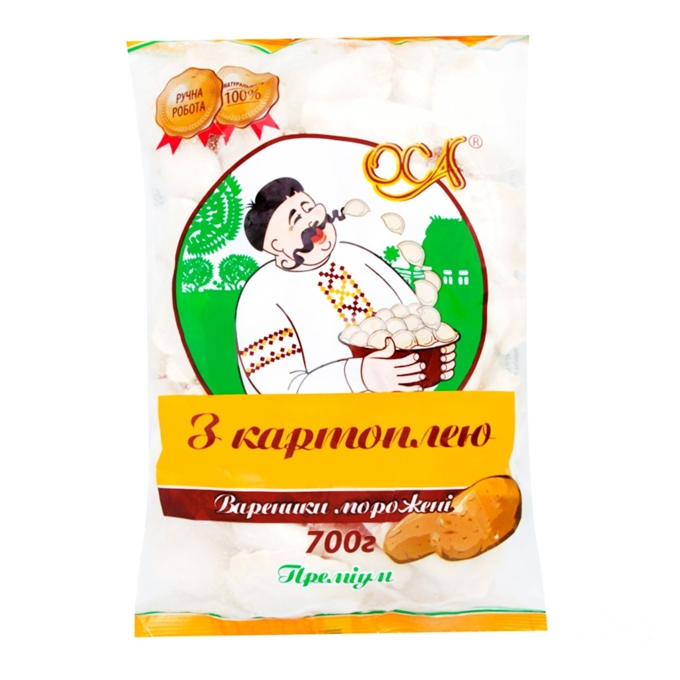 

Вареники Оса с картофелем 700г