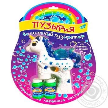 Мильні бульбашки Bubbleland Пузирятор - купити, ціни на ULTRAMARKET - фото 1