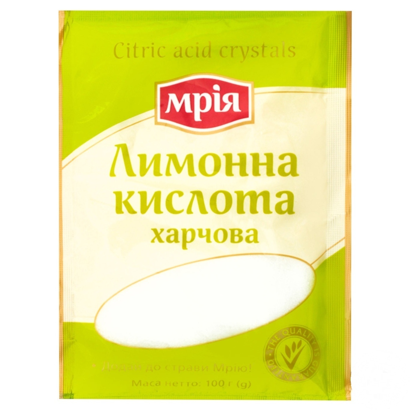 

Кислота лимонная Мрия 100г