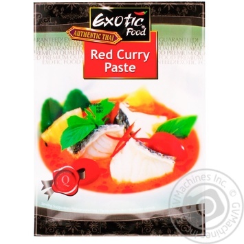 Паста Exotic Food кари красная 50г купить от 26.39 грн – Метро Киев ...