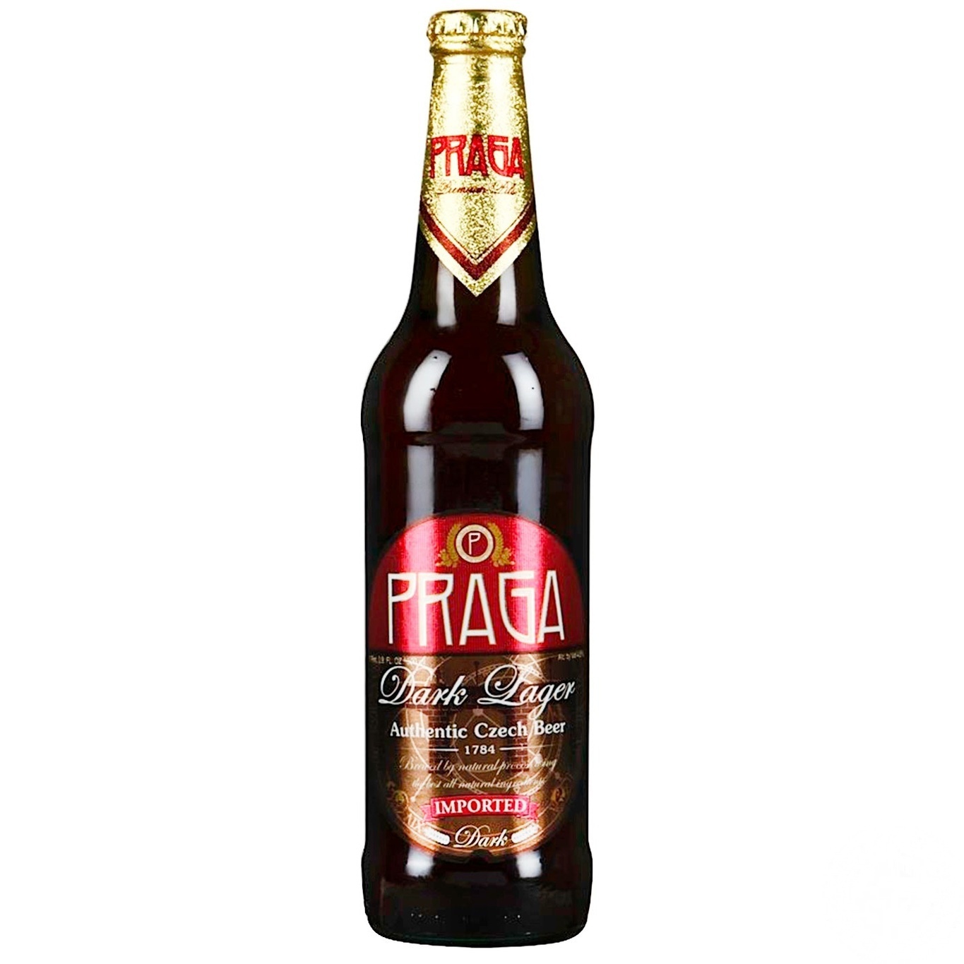 

Пиво Praga Dark Lager темное фильтрованное пастеризованное 4,5% 0,5л