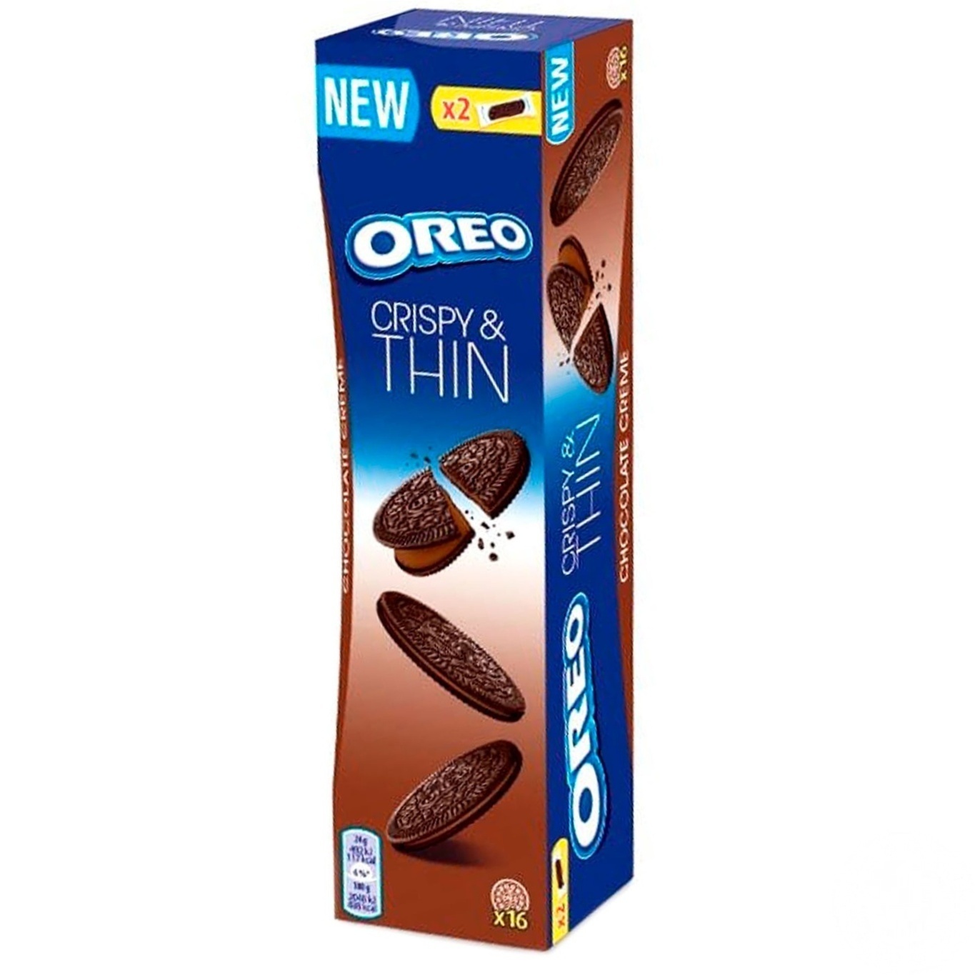 

Печенье Oreo тонкое с какао и начинкой какао 96г