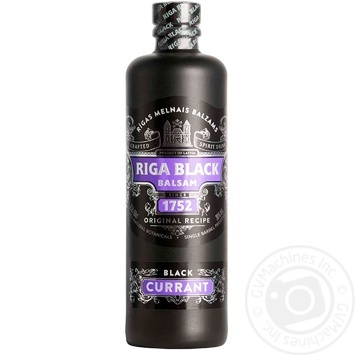 Riga Black Balsam Blackcurrant 30% Balm 0.5l