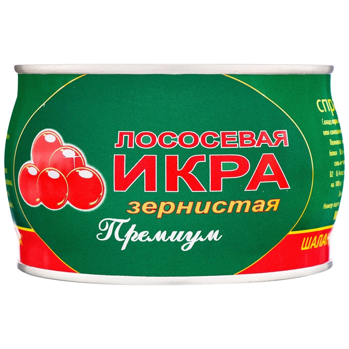 

Икра лососевая Шаланда зернистая 400г ж/б