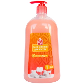 Fine Life Dishwashing liquid Grapefruit 1l - buy, prices for METRO - photo 1