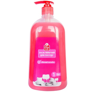 Fine Life Dishwashing liquid Wild berries 1l - buy, prices for METRO - photo 1