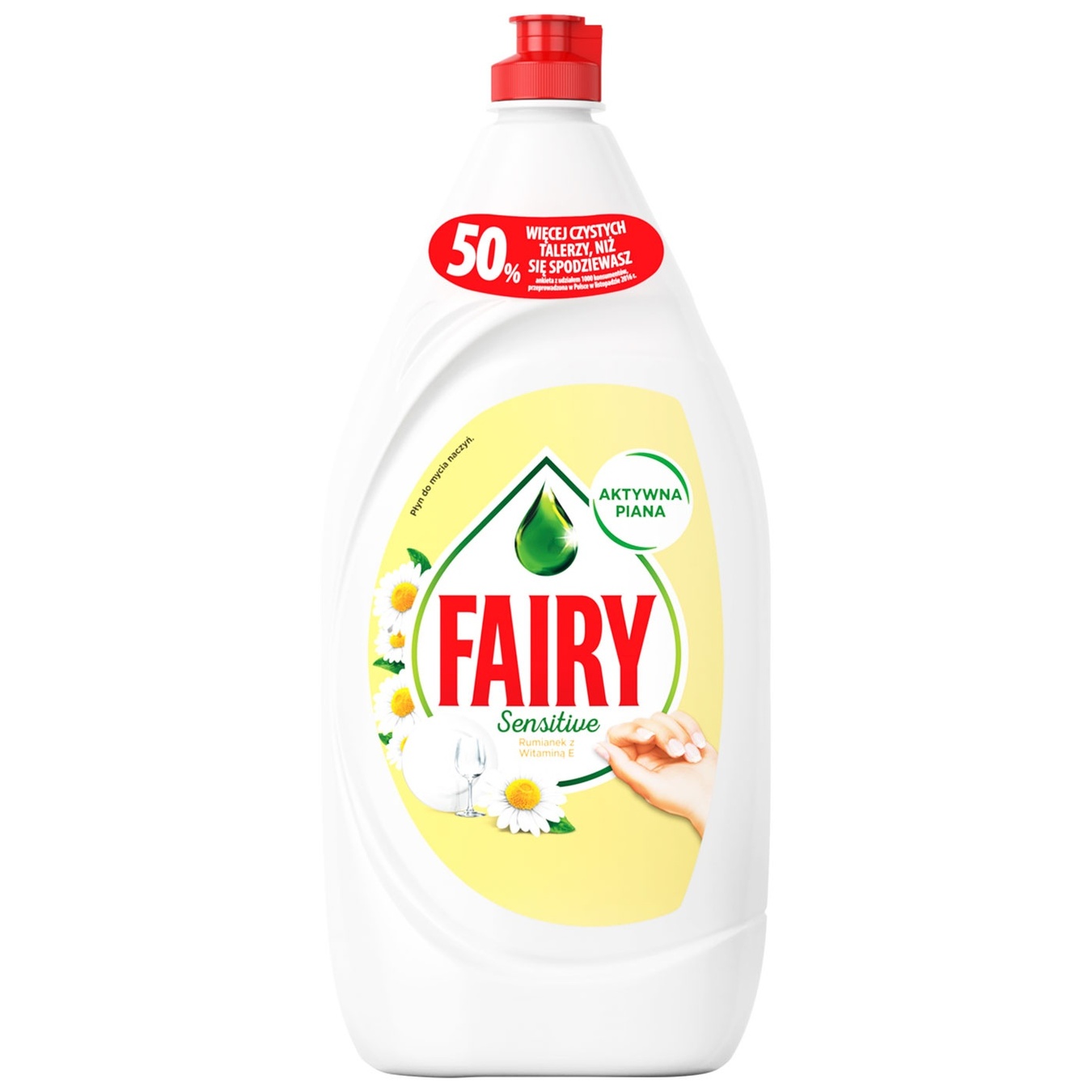 

Средство Fairy для мытья посуды ромашка 1,35л