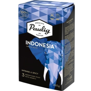 Paulig Indonesia Coffee Natural Fried Ground 450g - buy, prices for METRO - photo 1