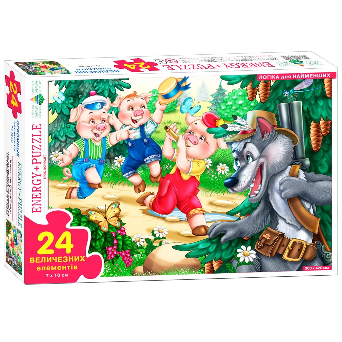 

Игрушка Энергия игра-пазл Колосок 24пр