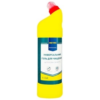 Metro Professional Lemon Freshness Universal Gleaning Gel 1l - buy, prices for METRO - photo 1