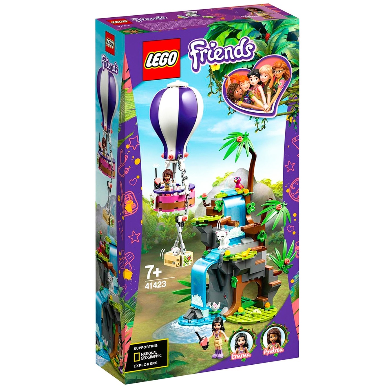 

Конструктор Lego Friends Спасение Тигра