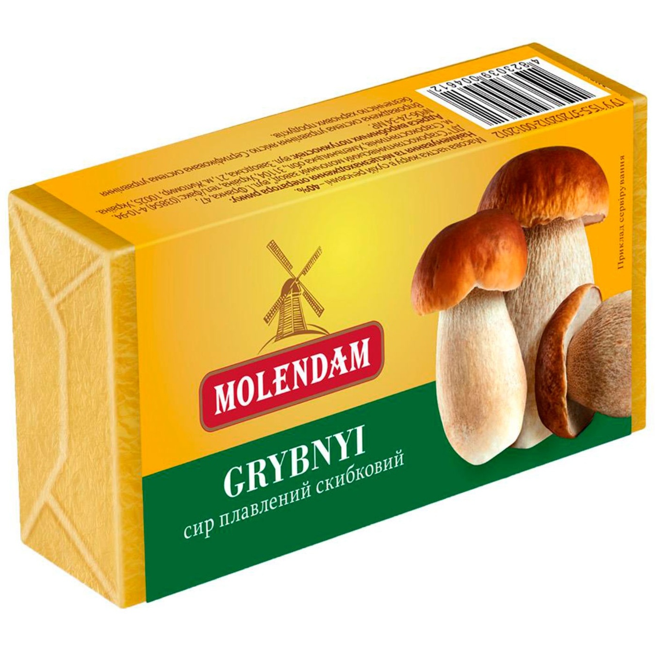 

Сыр Molendam плавленый с грибами 70г