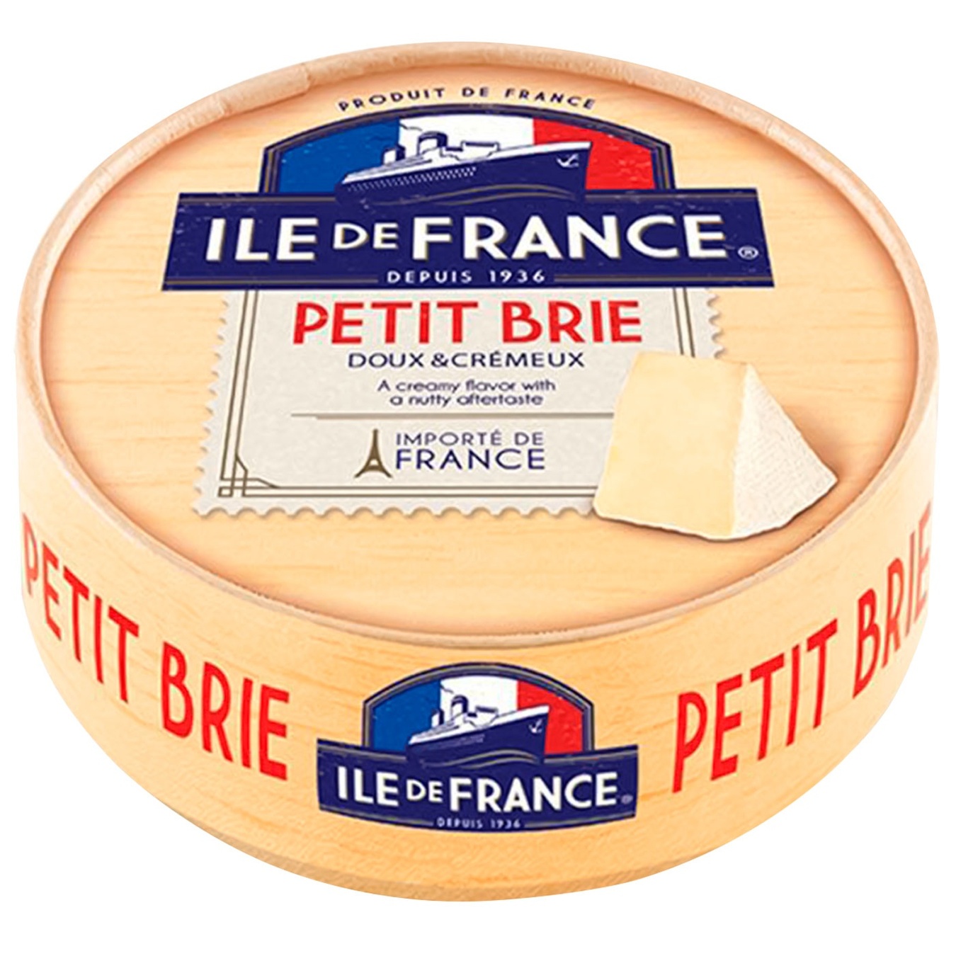 

Сыр Ile de France Petit Brie мягкий 50% 125г