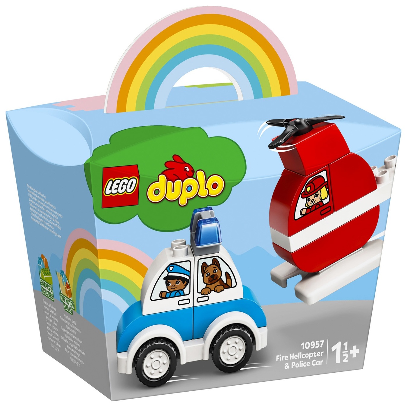 

Конструктор Lego Duplo Пожарный вертолет и полицейская машина