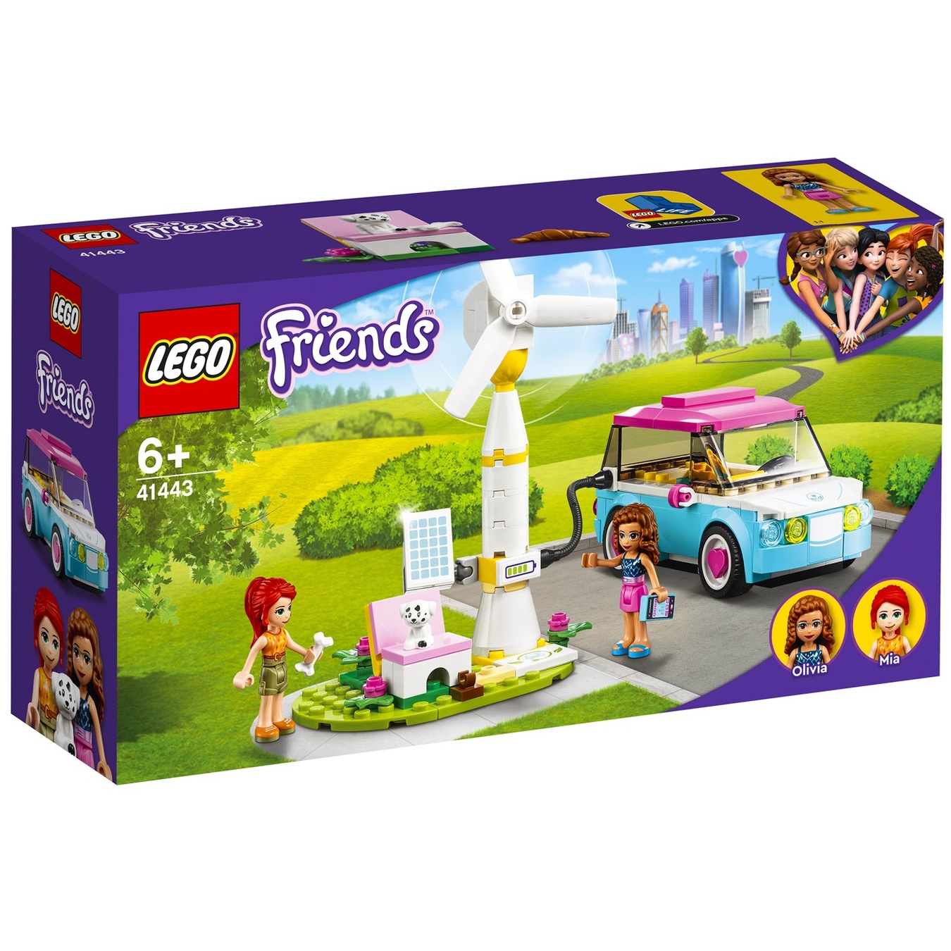 

Конструктор Lego Friends Электромобиль Оливии 41443