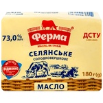 Масло Ферма Селянське солодковершкове 73% 180г