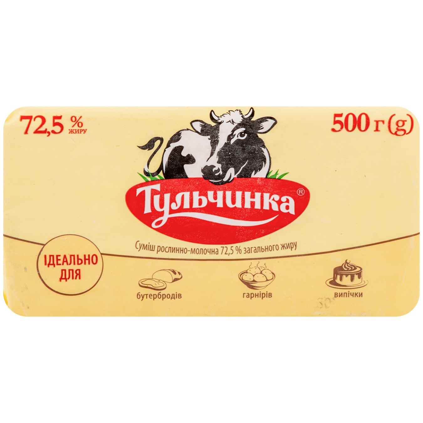 

Смесь Тульчинка растительно-молочная 72,5% 500г